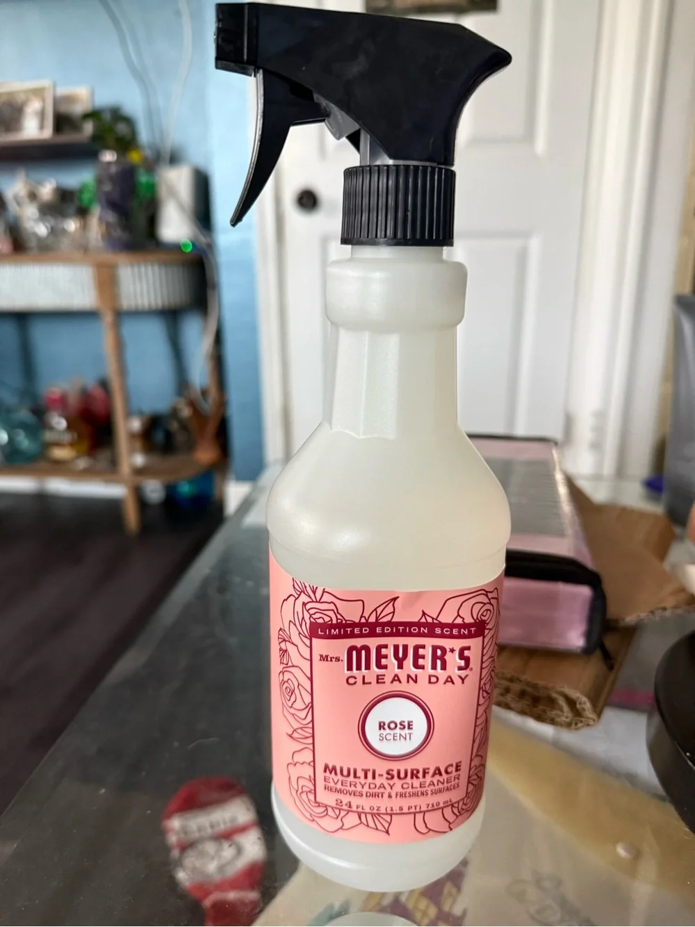 Mrs. Meyer's Clean Day Rose Multi-Surface Spray - Pink